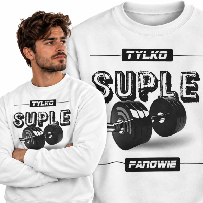 BLUZA  NA SIŁOWNIĘ SUPLE